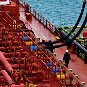 Crude oil tankers, Control of flow rates during discharge